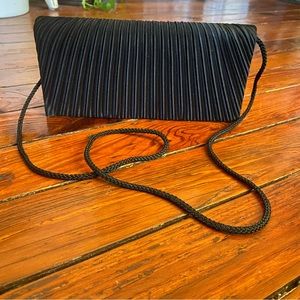Bijoux Terner Black Formal Clutch Crossbody Purse
